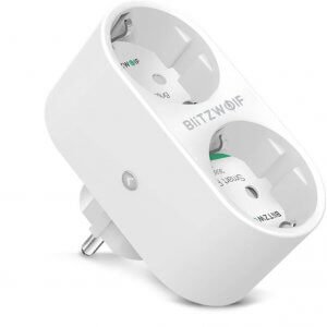 BlitzWolf BW-SHP7 išmanioji WIFI rozetė su 2 lizdais