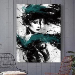 Martin Grohs paveikslo „Angel Tears“ reprodukcija ant drobės