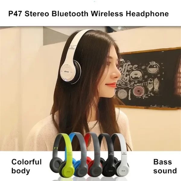 VIKEFON P47 Bluetooth 5.0 belaidės ausinės - Image 4