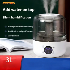 HOMEFISH CK2 3L Professional Large Capacity Household Silent Air Humidifier Plant Spray Aroma Diffuser with Remote Control Timer
