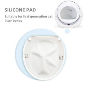 PETREE Smart Toilet Box Silicone Pad Replaceable Base Cat Litter Box Accessories Only for PETREE Generation 1 Cat Litter Box