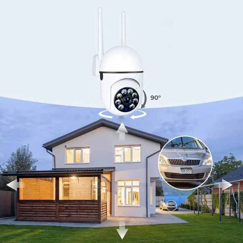 PTZ Wi-Fi IP kamera su 8MP raiška ir 4X optiniu priartinimu - Image 4