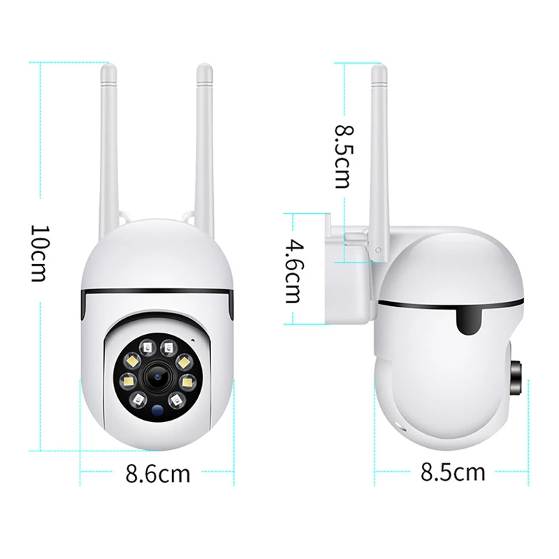 PTZ Wi-Fi IP kamera su 8MP raiška ir 4X optiniu priartinimu - Image 3