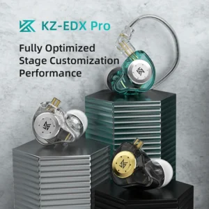 KZ EDX PRO dinaminės HIFI ausinės sportui ir muzikai