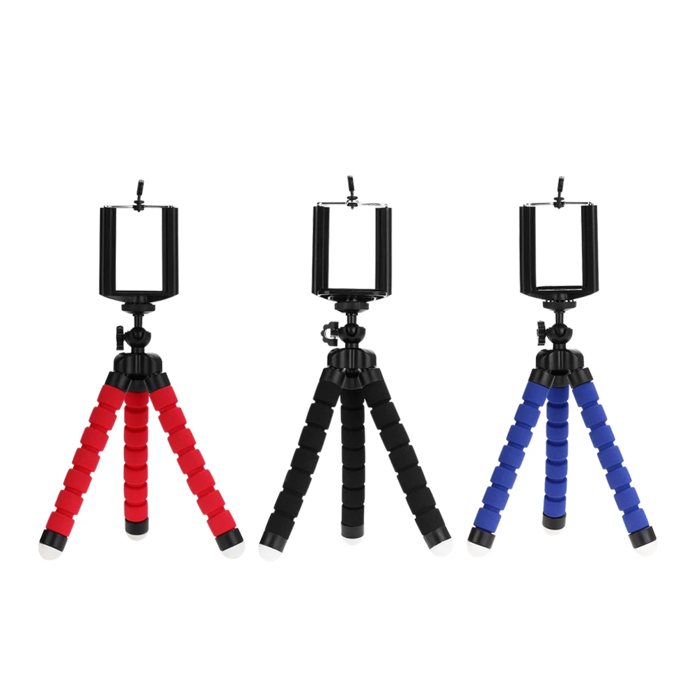 Mini trikojis stovas telefonui ir kamerai (Octopus Tripod) - Image 2