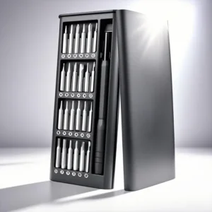25-in-1 Tikslių atsuktuvų rinkinys su magnetiniais antgaliais