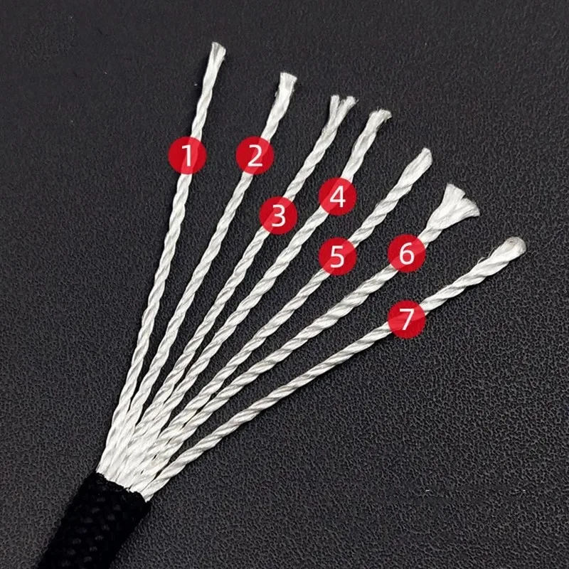 Patvari išgyvenimo virvė Paracord 550 (7 gijų) - Image 2