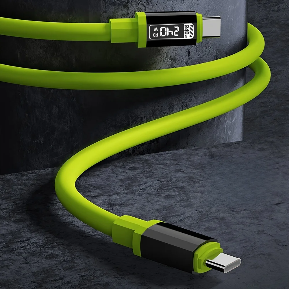 Greito įkrovimo USB-C laidas (240W) – iPhone, Xiaomi, Samsung, Huawei - Image 3