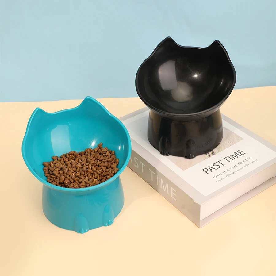 Pakeltas „WhiskerWare“ dubenėlis katei su nulenktu kraštu - Image 3