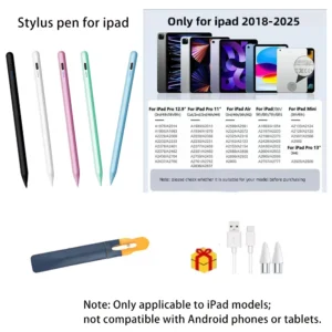 Išmanusis pieštukas, skirtas Apple iPad, suderinamas su Pencil 2
