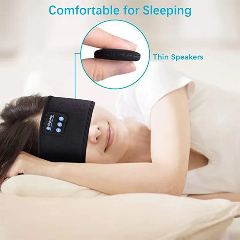 Belaidė miego kaukė ausinės su Bluetooth - Image 3
