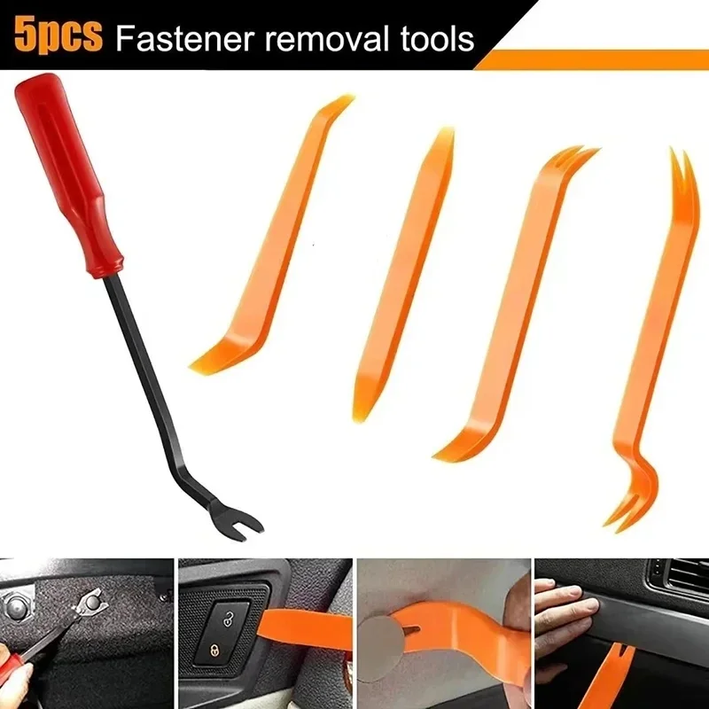Universalus auto apdailos nuėmimo įrankių rinkinys – 4 vnt. - Image 3