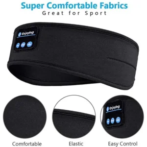 Belaidė miego kaukė ausinės su Bluetooth