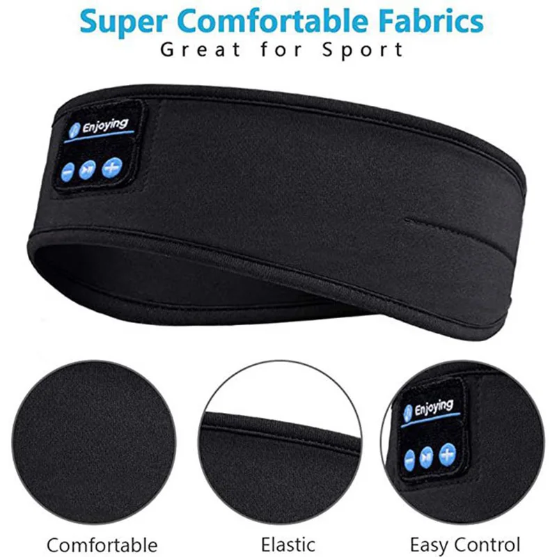 Belaidė miego kaukė ausinės su Bluetooth