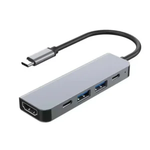 Daugiafunkcinis 5-in-1 Type-C Hub'as telefonui, PC, Mac