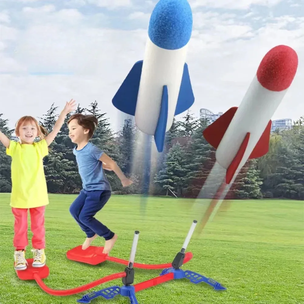 Raketų paleidimo rinkinys vaikams: smagiam laukui be baterijų!