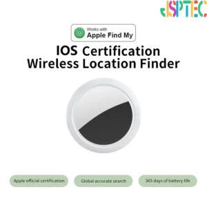 JSPTEC mini sekiklis su "Find My" funkcija