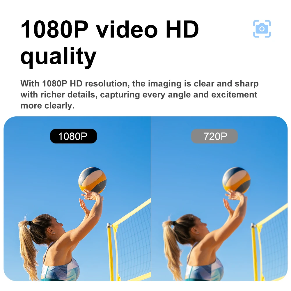 Ourlife HD Mini WiFi kamera su judesio sekimu namų saugumui - Image 4