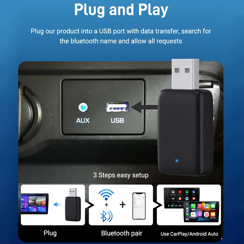 Belaidis CarPlay/Android Auto adapteris: prijunkite ir mėgaukitės! - Image 3