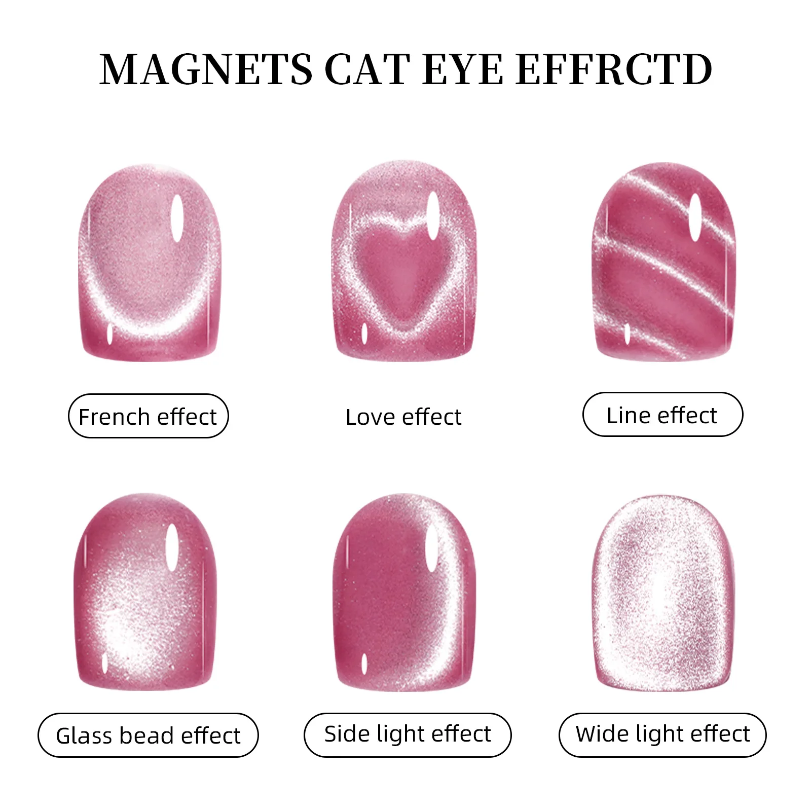 3-in-1 Magnetinis pieštukas „Cat Eye“ nagų dailei - Image 5