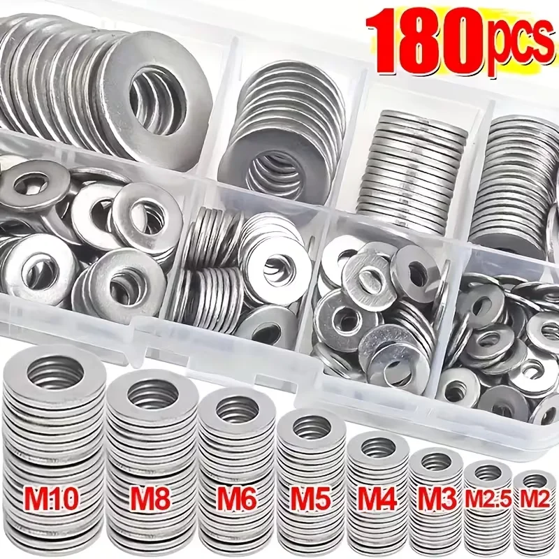 Nerūdijančio plieno poveržlių rinkinys (M2-M10)
