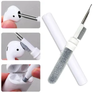 Bluetooth Ausinių Valymo Rinkinys su Šepetėliu – Airpods, Samsung, Huawei