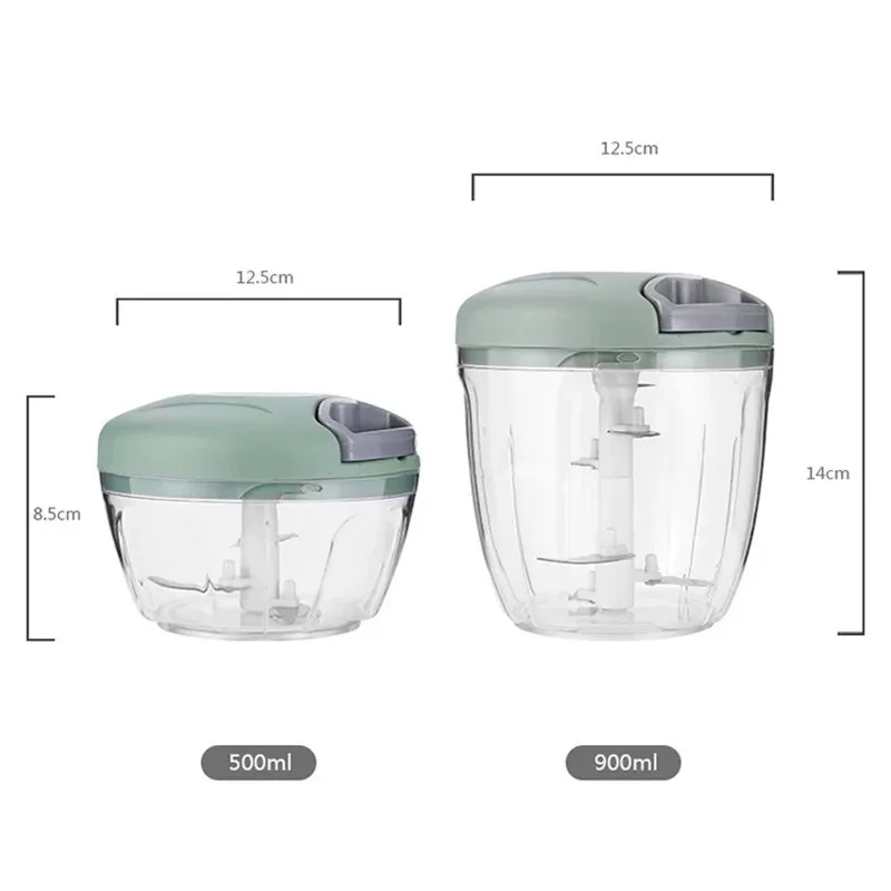 Rankinis smulkintuvas česnakams ir mėsai (500/900 ml) - Image 6