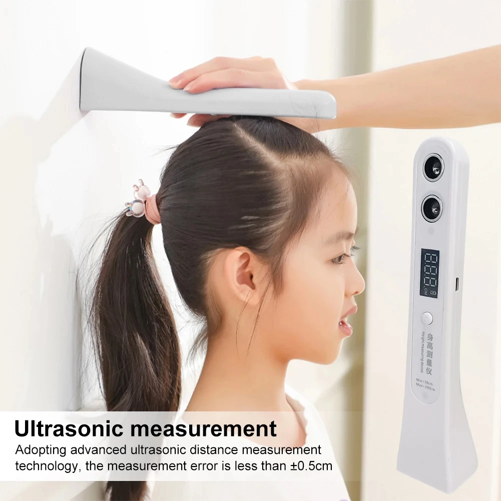 Ultrasoninis Skaitmeninis Ūgio Matuoklis: Tikslus, Nešiojamas, Vaikams - Image 3