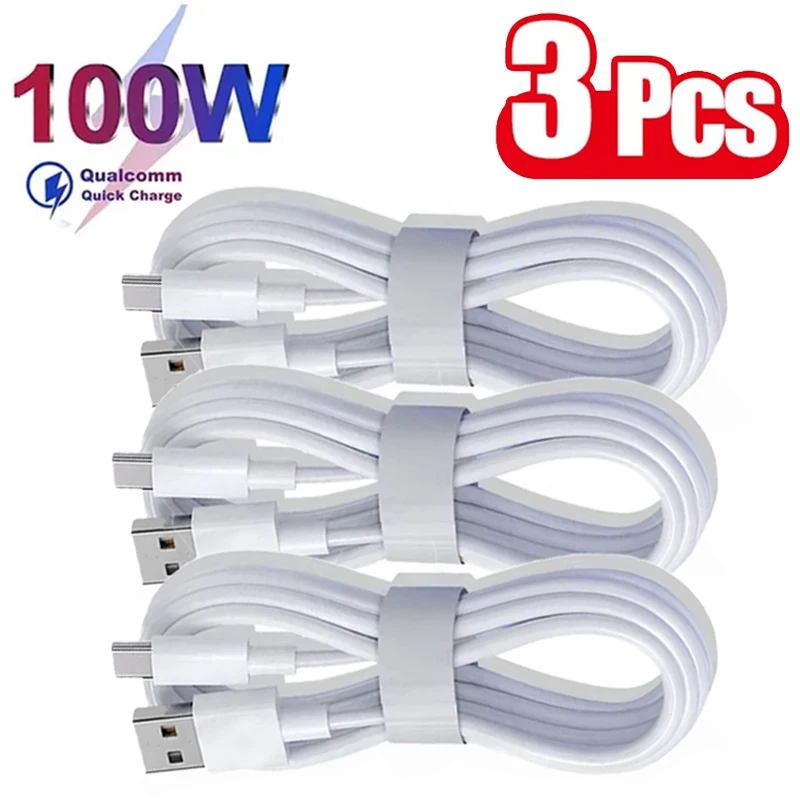 Greitojo įkrovimo USB-C laidas (100W, 6A)
