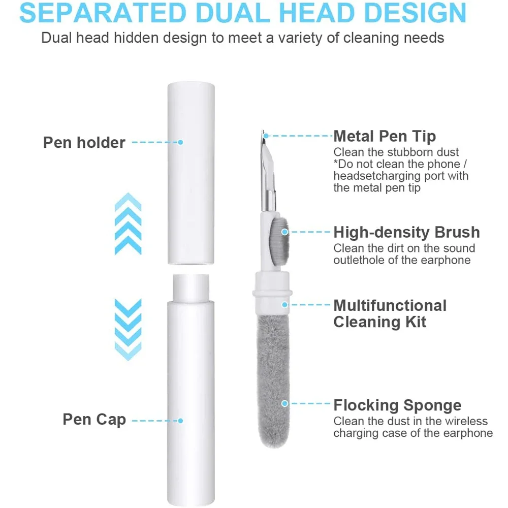 Bluetooth Ausinių Valymo Rinkinys su Šepetėliu – Airpods, Samsung, Huawei - Image 4