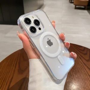 Magnetinis Magsafe dėklas iPhone: apsauga ir bevielis įkrovimas