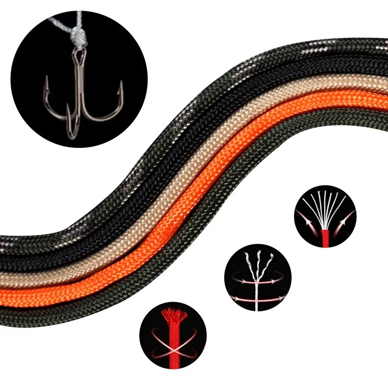Patvari išgyvenimo virvė Paracord 550 (7 gijų) - Image 3