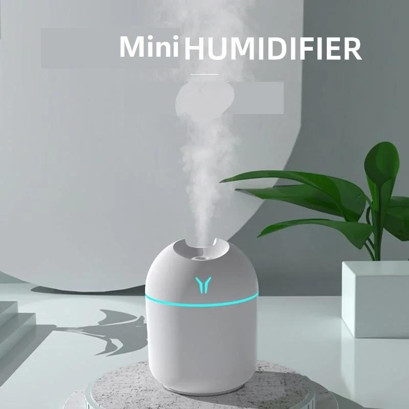 Mini USB oro drėkintuvas su eterinių aliejų difuzoriumi - Image 3