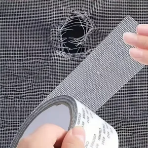 1ps Easy-to-Apply Waterproof Window Screen Repair Tape - Keep Mosquitoes Out with Our Anti-Insect, Self-Adhesive Mesh Pa
