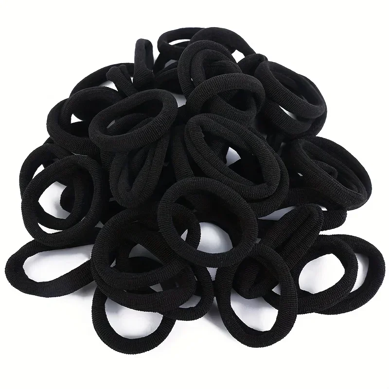 Elastingų plaukų gumyčių rinkinys kasdienėms šukuosenoms - Image 4