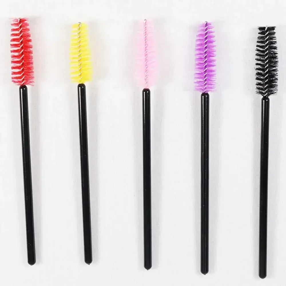 Disposable Crystal Eyelashes Brush Comb 50Pcs Eye Lashes Extension Mascara Wands Makeup Professional Makeup Beauty Tool - Image 2