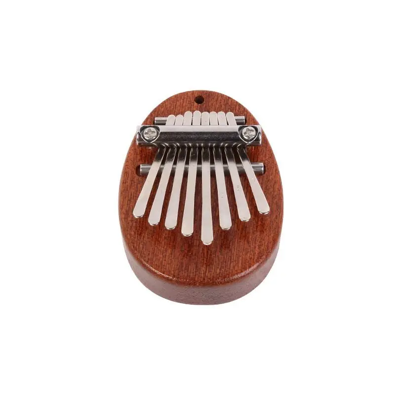 8 Key Mini Wooden Kalimba High Quality Exquisite Finger Thumb Piano Marimba Musical Good Accessory Pendant Gift