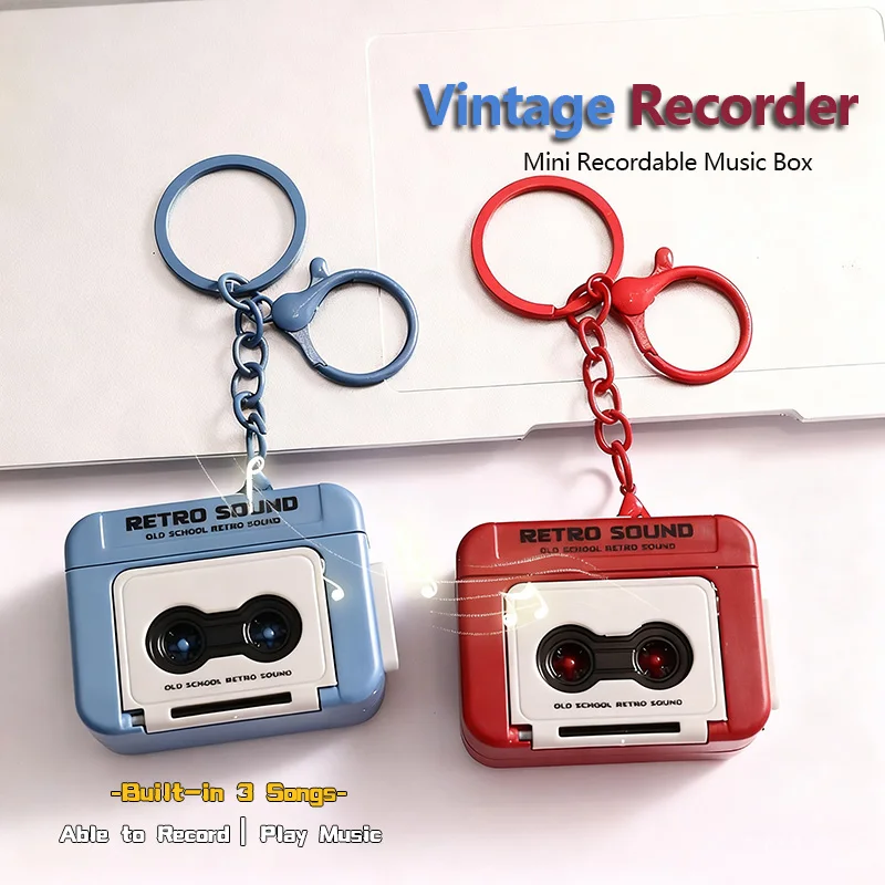 Raktų pakabukas „Retro radijas“ - Image 2