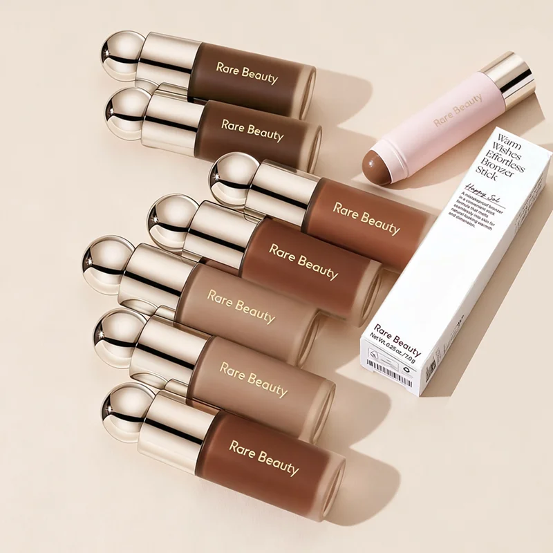 Rare Beauty 3D Face Contour Liquid Bronzer Shade Smooth Highlight Mirror Lasting Natural Nose Shadow Waterproof Brighten - Image 2