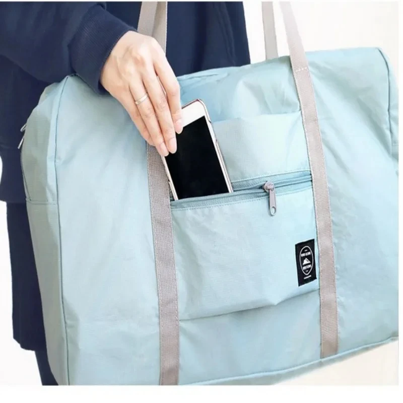 Foldable Travel Duffel Bag for Airlines Carry on Bag for Women and Girls Lightweight Large Capacity Sports Weekend Trip - Image 4