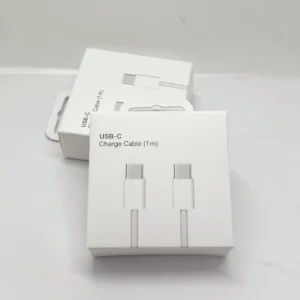 Patvarus pintas USB-C į USB-C laidas greitam įkrovimui (60W)