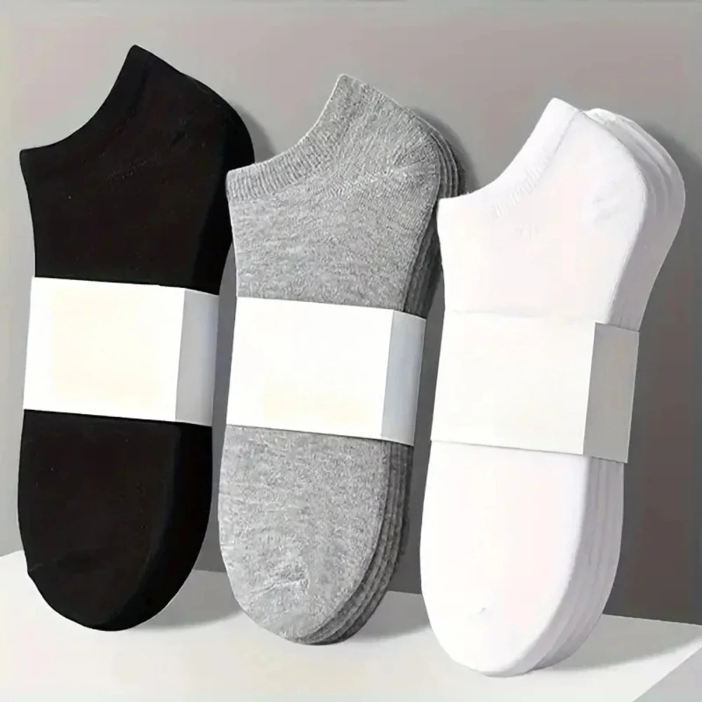 Comfort-Fit Unisex Ankle Socks - Breathable Lightweight Sports Socks for Men Women, Daily Wear & Outdoor Activities - Image 2