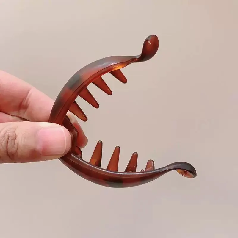 4 pcs Banana Clips, Small Size, Vertical Clips for Women, Elegant High Ponytail Hairpins, Twist Clips, Simple Hair Acces - Image 3