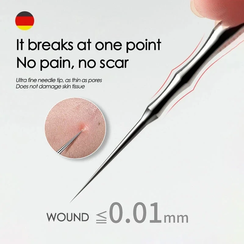 Precizinis inkštirų šalinimo pincetas-spaustukas
