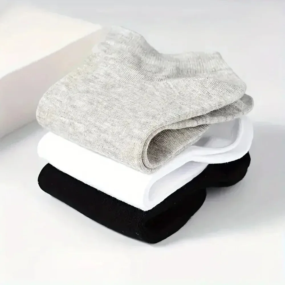 Comfort-Fit Unisex Ankle Socks - Breathable Lightweight Sports Socks for Men Women, Daily Wear & Outdoor Activities - Image 3