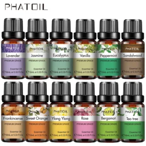Natūralus eterinis aliejus aromaterapijai (10 ml)