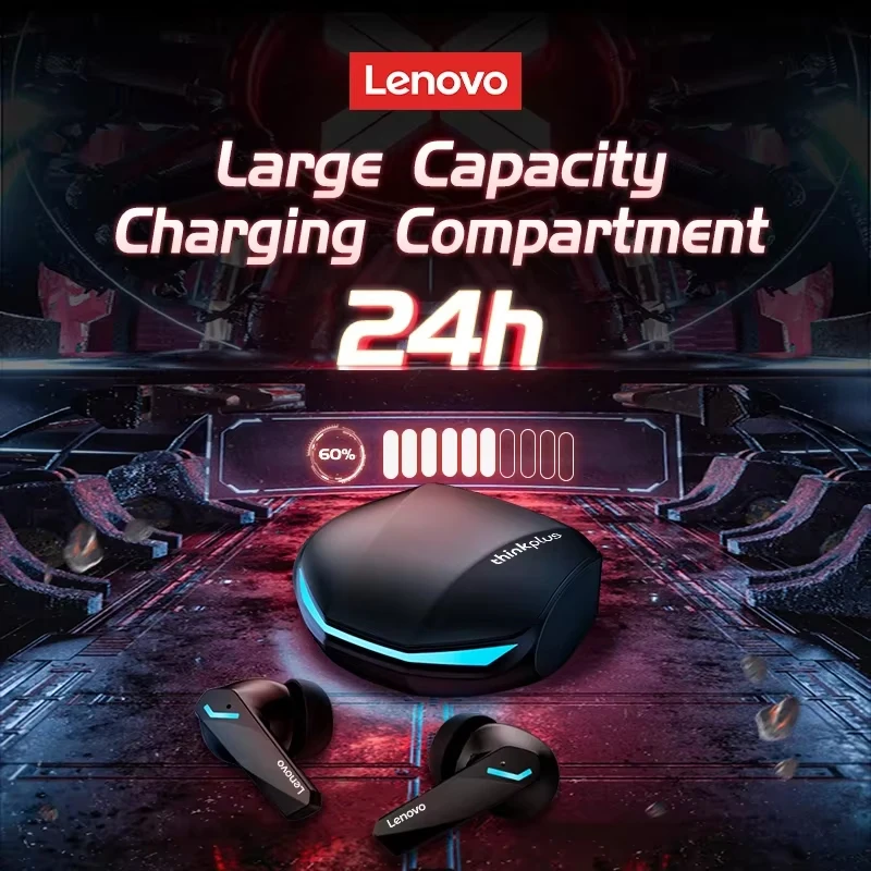 Lenovo GM2 PRO Bluetooth Headset for Game 5.3 Spoit Headset Dual Mode HD Call Noise Reduction Earbuds with Mic Music Ear - Image 4