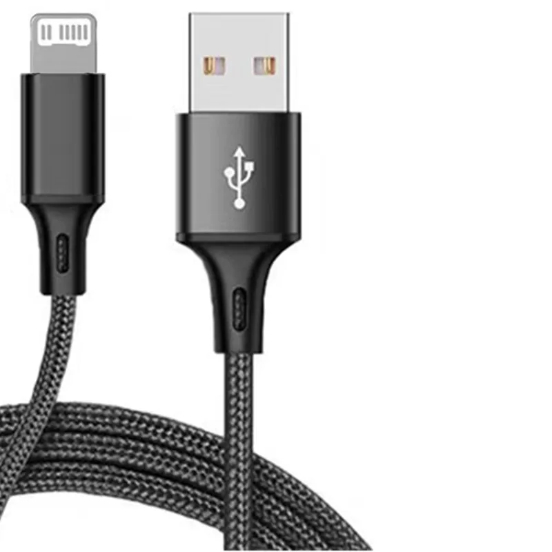 Patvarus USB įkrovimo ir duomenų kabelis iPhone / iPad - Image 4