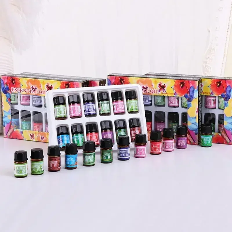 12PCS 3ML Air Freshener Natural Plant Aromatherapy Essential Oil Air Conditioning Perfume Aroma Diffuser Fragrance Humid - Image 2