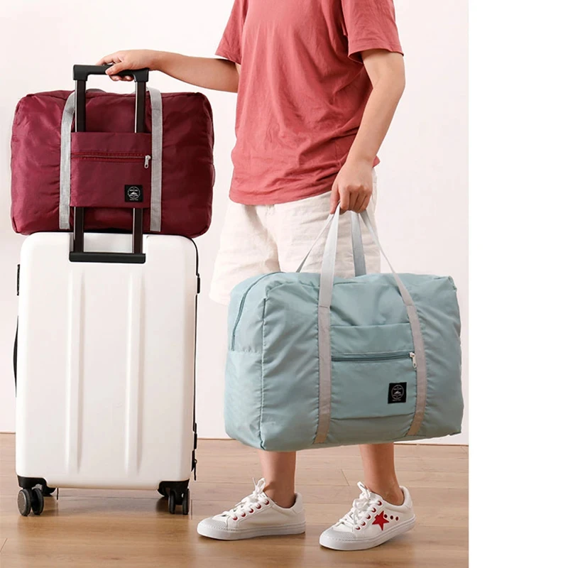 Foldable Travel Duffel Bag for Airlines Carry on Bag for Women and Girls Lightweight Large Capacity Sports Weekend Trip - Image 2